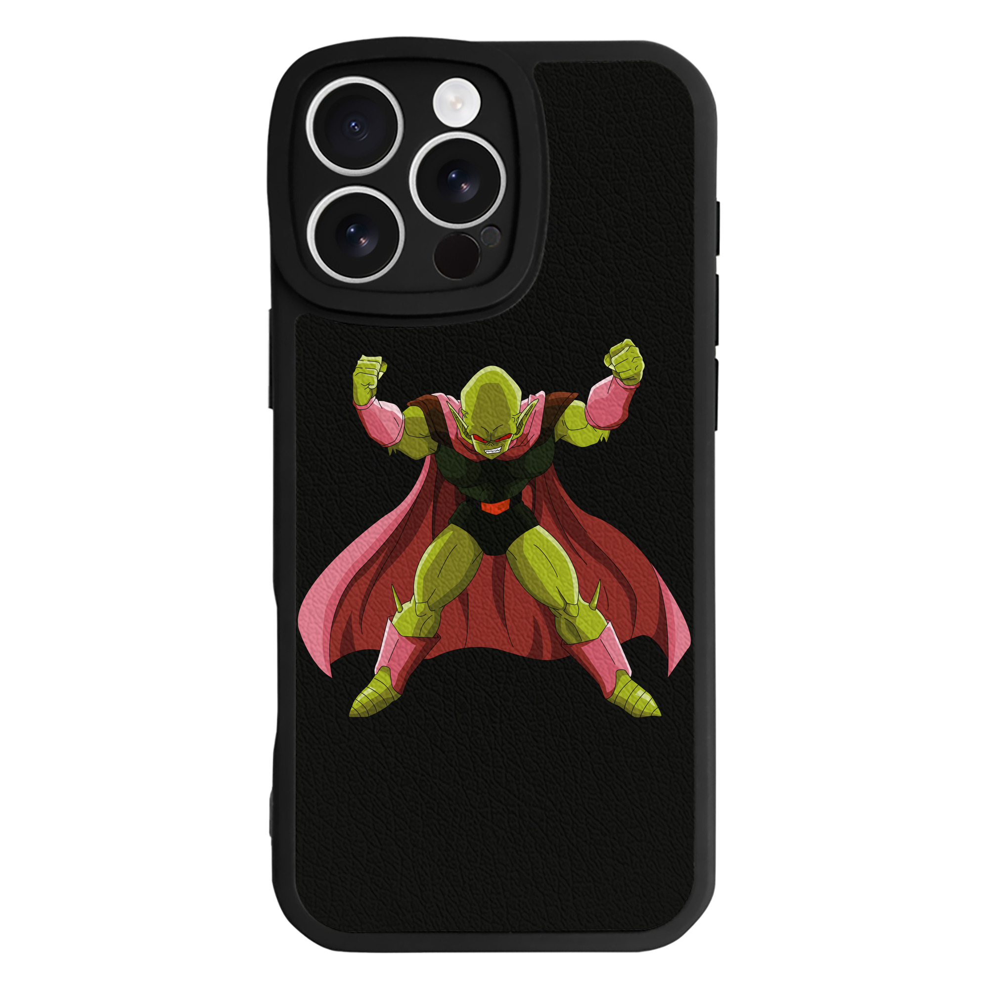 （画像用） ドラゴンボール DRAGON BALL 【iPhone 16シリーズ対応】シリコンスマホケース（レザー調） 材質：シリコン